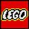 LEGO Logo Pixel Art