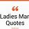 Ladies Man Quotes