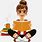 Lady Reading a Book Clip Art