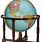 Large World Globe On Floor Stand