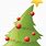 Leaning Christmas Tree Clip Art