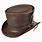 Leather Top Hat