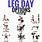Leg Day Workout Routine