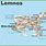 Lemnos Greece Map