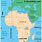 Lesotho On World Map