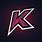 Letter K Gaming Logo