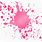 Light Pink Paint Splatter