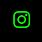 Lime Green Instagram Logo