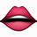 Lips. Emoji PNG