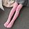 Long Pink Socks