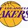 Los Angeles Lakers Basketball Logo