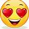Love Smiley Emoji