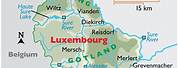 Luxembourg Map of Europe