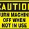 Machine Not in Use Sign