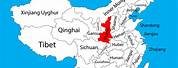 Map of Shanxi Province China