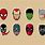 Marvel Hero Icons