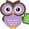 Math Owl Clip Art