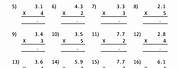 Math Worksheets 5th Grade Multiplication PDF