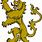 Medieval Lion Symbol