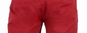 Men's Red Chino Shorts