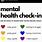 Mental Health Check Emoji