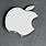 Metal Apple iPhone Logo