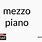 Mezzo Piano Music