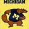 Michigan Wolverines Go Blue Logo