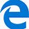 Microsoft Edge Logo 3D