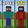 Minecraft Steve Evolution
