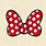 Minnie Mouse Bow Pattern