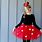Minnie Mouse Homemade Costume