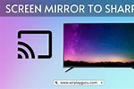 Mirror iPhone to Sharp TV