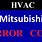 Mitsubishi Error Codes