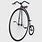 Modern Penny Farthing Bicycle