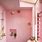 Modern Pink Bathroom
