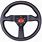 Momo Steering Wheel Red