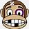 Monkey Emoji Background
