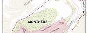 Monthelie Vineyard Map