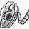 Movie Reel Projector Clip Art