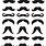 Mustache Print