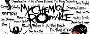 My Chemical Romance Lyric Art