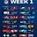 NFL Schedule This Week