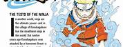 Naruto Manga Back Cover