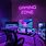 Neon Lights Gaming Room