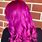 Neon Pink Hair Color