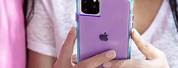 Neon Purple iPhone Case