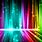 Neon Rainbow Lights Wallpaper