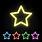 Neon Star Icon