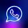 Neon WhatsApp Logo